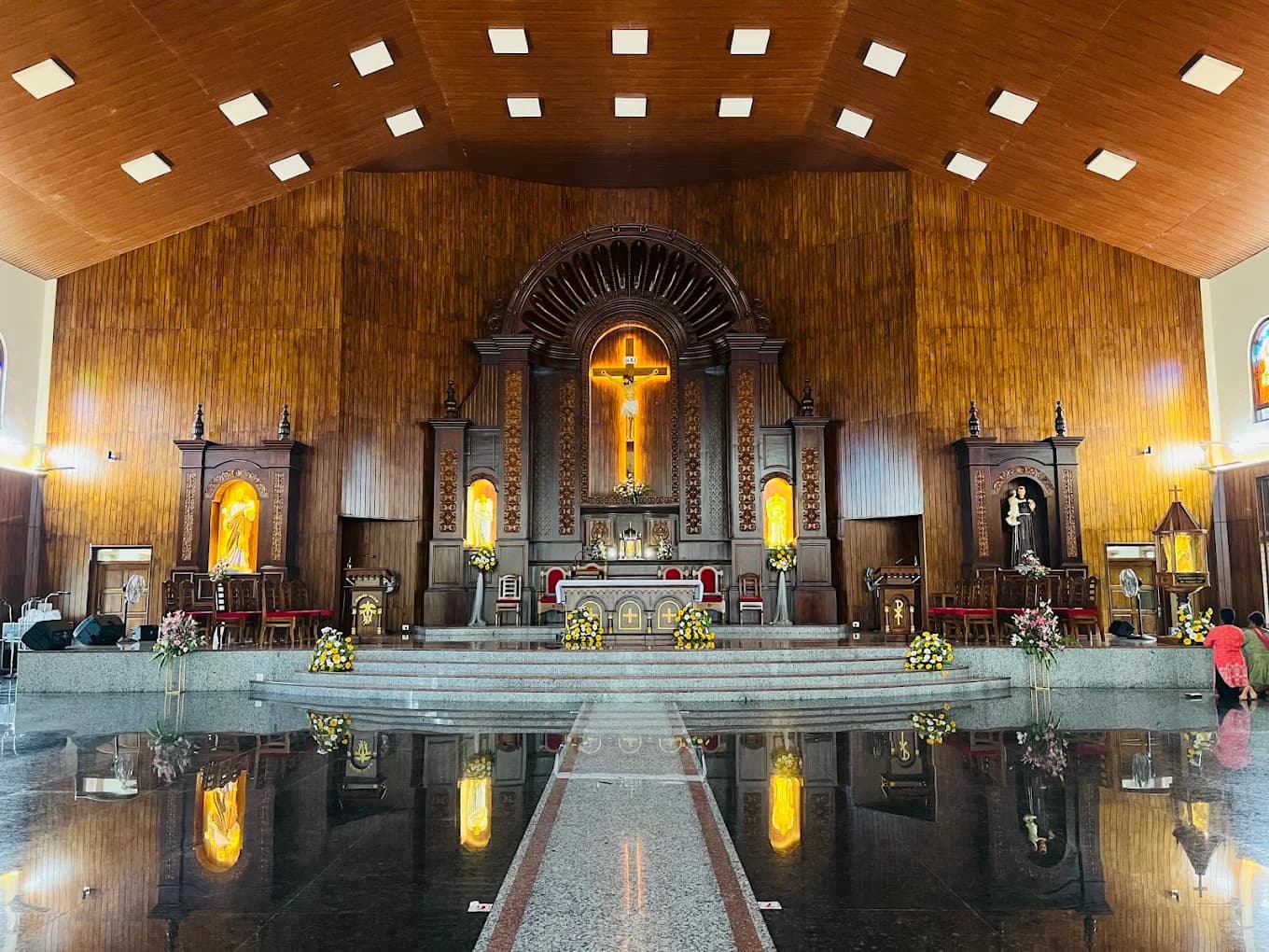 Altar inside St. Anthony Chapel